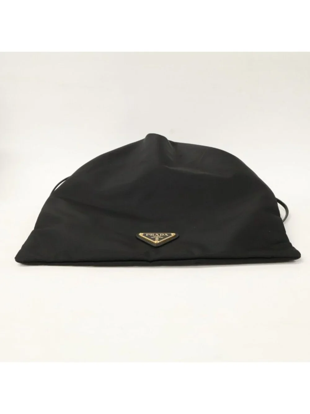 Prada Re-Nylon Triangle Logo Drawstring Wish Pouch